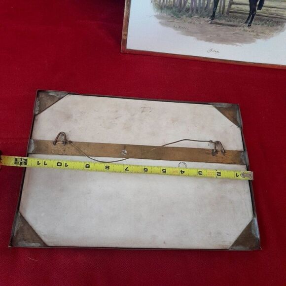 VTG Set Porcelain Horse Equestrian Wall Tiles Germany Y.R. Riedel York Berlin - Picture 15 of 15